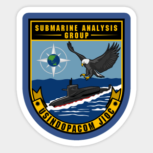 Submarine Analysis Group Sticker